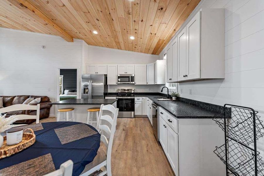 Furnished interior view inside a new home in , Morganton (Image 10).