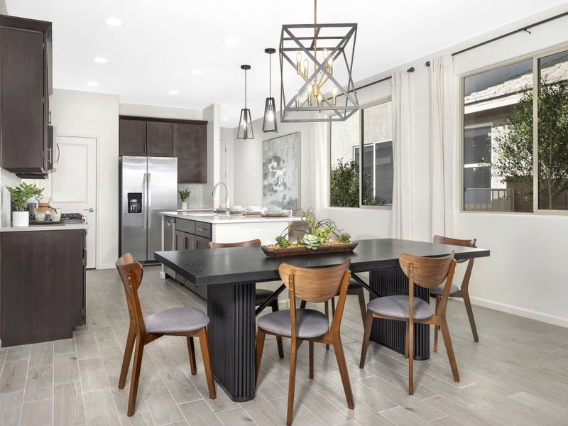 Furnished interior view inside a new home in Hanson Ridge, Vail (Image 7).