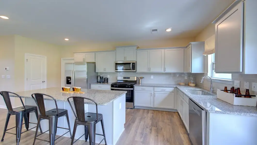Furnished interior view inside a new home in Rydele Heights - Express, Asheville (Image 4).
