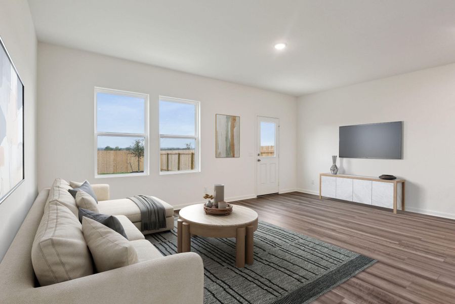 Furnished interior view inside a new home in Pinckney Place, North Charleston (Image 6).