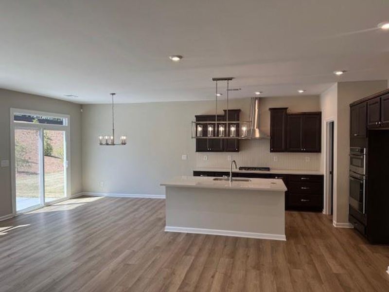 Furnished interior view inside a new home in Easton Park, Dallas (Image 5).