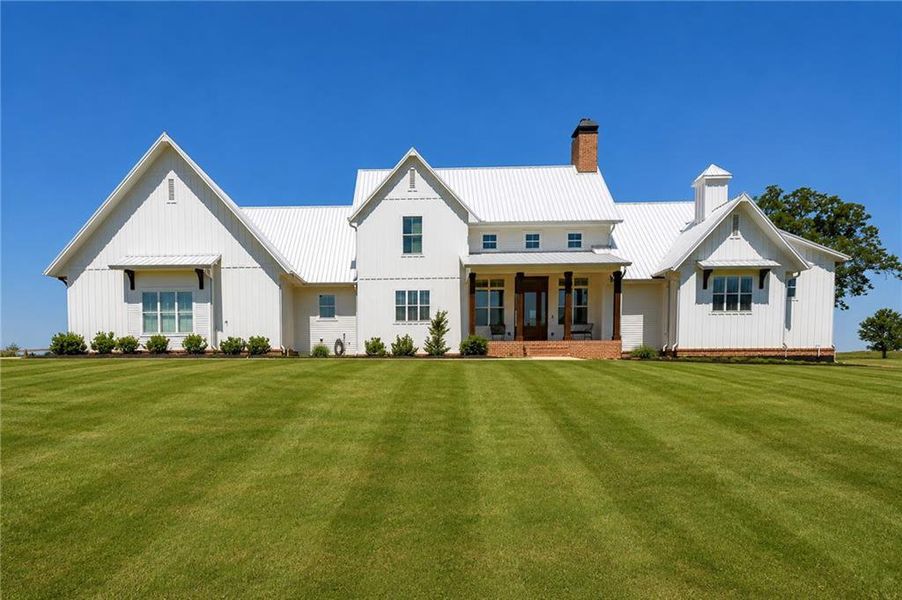 Front exterior of a new home in , Carrollton, GA, highlighting curb appeal (Image 1). Front exterior of a new home in , Carrollton, GA, highlighting curb appeal (Image 1).