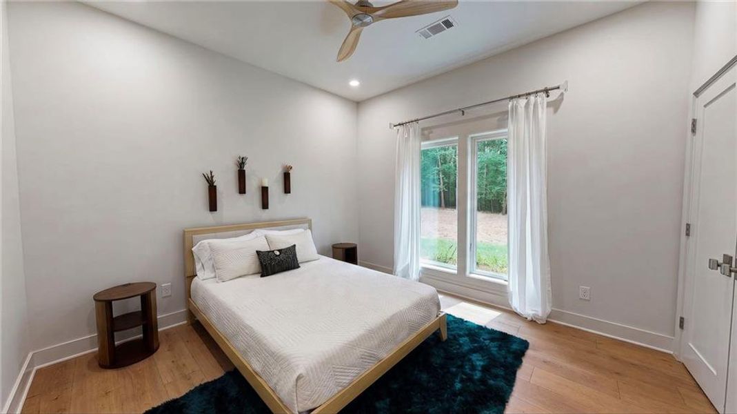 Furnished interior view inside a new home in , Eatonton (Image 37).