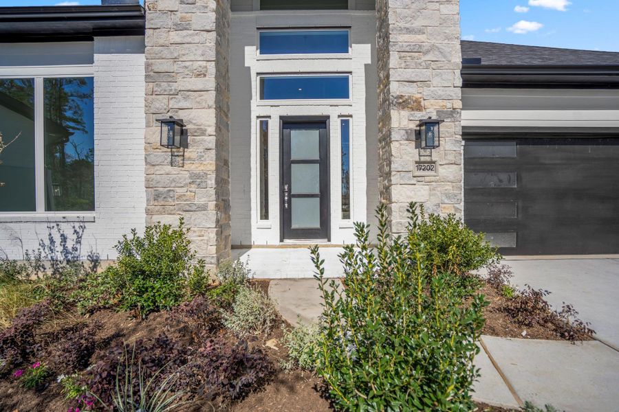 Exterior details and patio area of a home in Artavia, Conroe (Image 31). Exterior details and patio area of a home in Artavia, Conroe (Image 31).