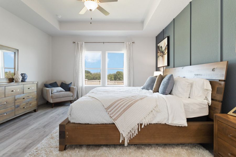 Hunters Ranch Model - Polk - Primary Bedroom