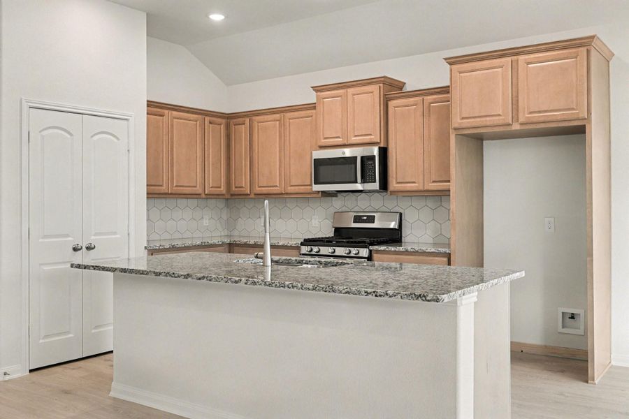 Furnished interior view inside a new home in Clear View Estates, Willis (Image 5).
