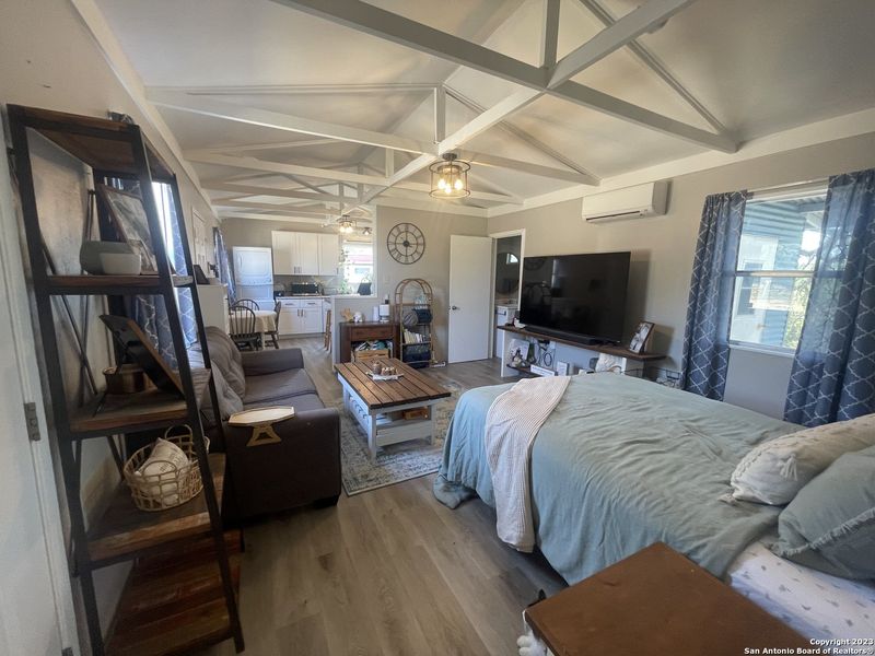 Furnished interior view inside a new home in , Bandera (Image 48).