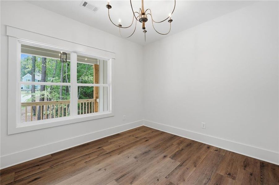 Spacious, unfurnished interior of a new home in Autumn Brook, Canton (Image 19). Spacious, unfurnished interior of a new home in Autumn Brook, Canton (Image 19).