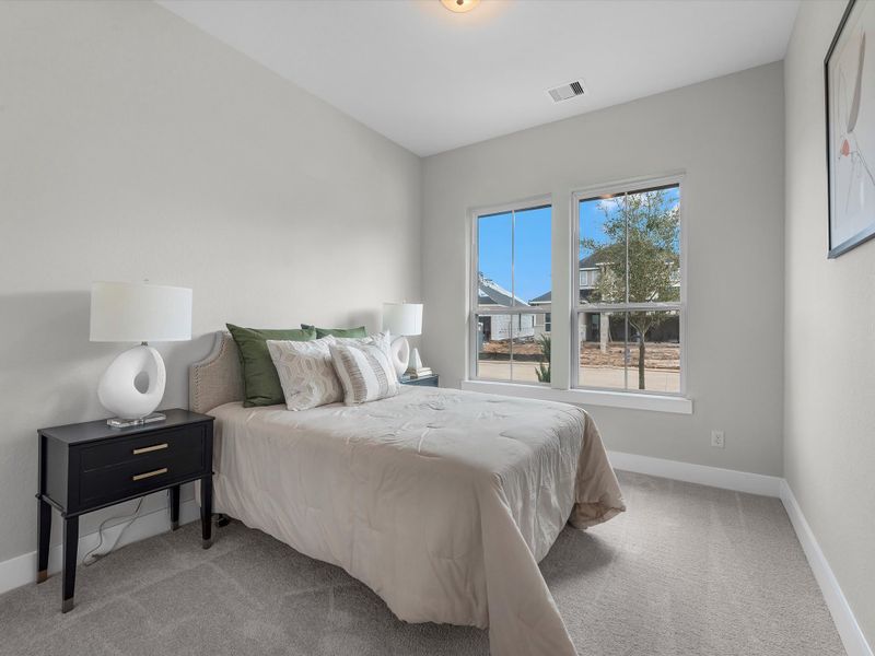Furnished interior view inside a new home in Oakhill Reserve, Tomball (Image 17).