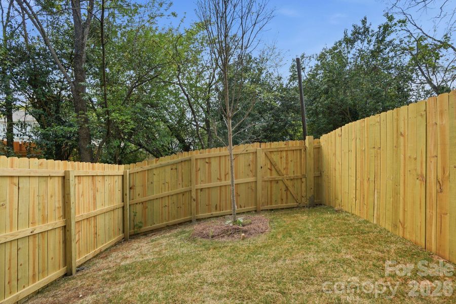 Exterior details and patio area of a home in , Charlotte (Image 3).