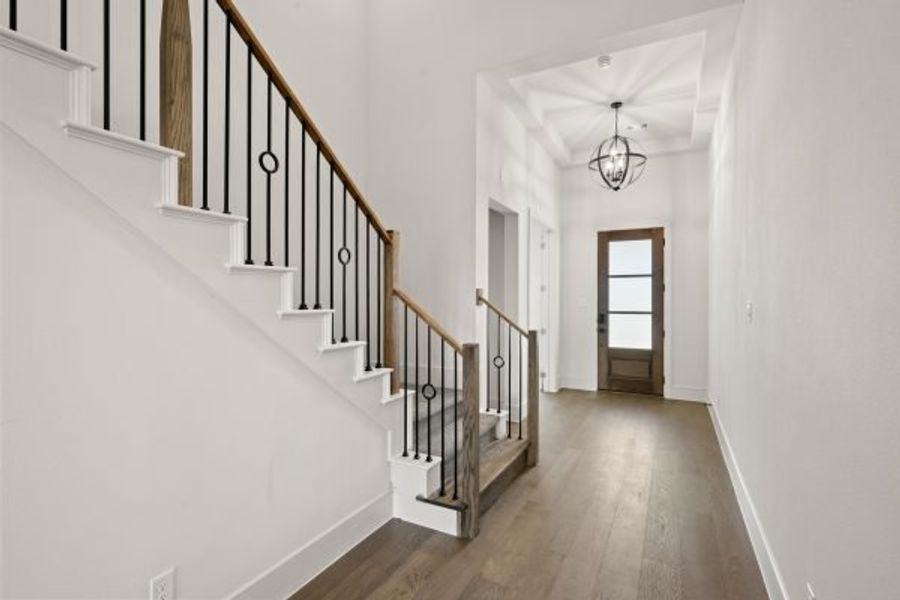 Spacious, unfurnished interior of a new home in Rio Vista at Kelly Ranch, Aledo (Image 23). Spacious, unfurnished interior of a new home in Rio Vista at Kelly Ranch, Aledo (Image 23).