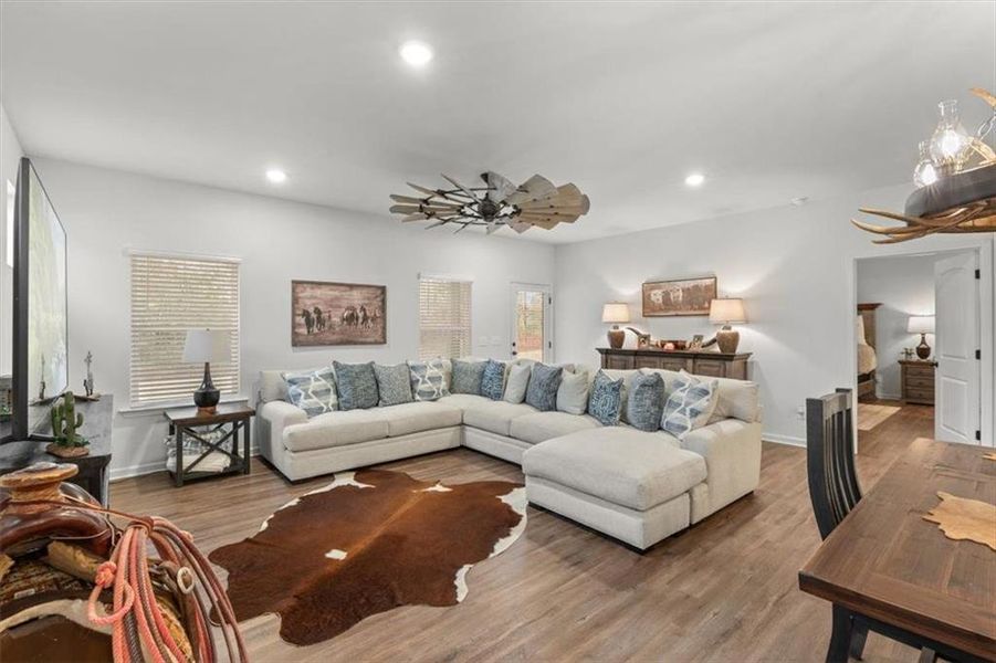 Furnished interior view inside a new home in Laurel Park, Cartersville (Image 14).