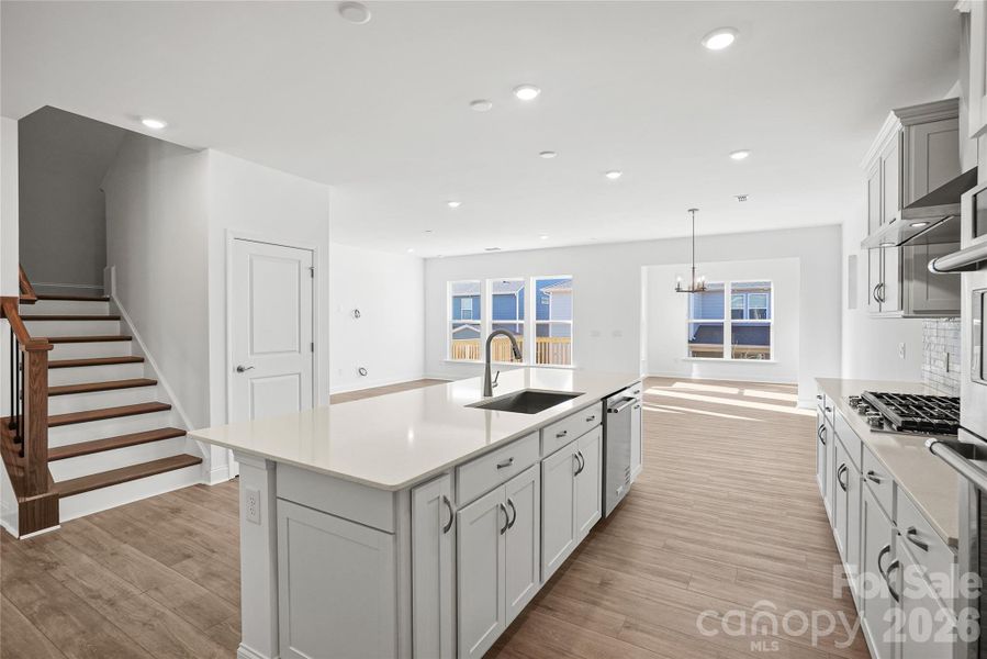 Furnished interior view inside a new home in Cannon Run, Concord (Image 11).