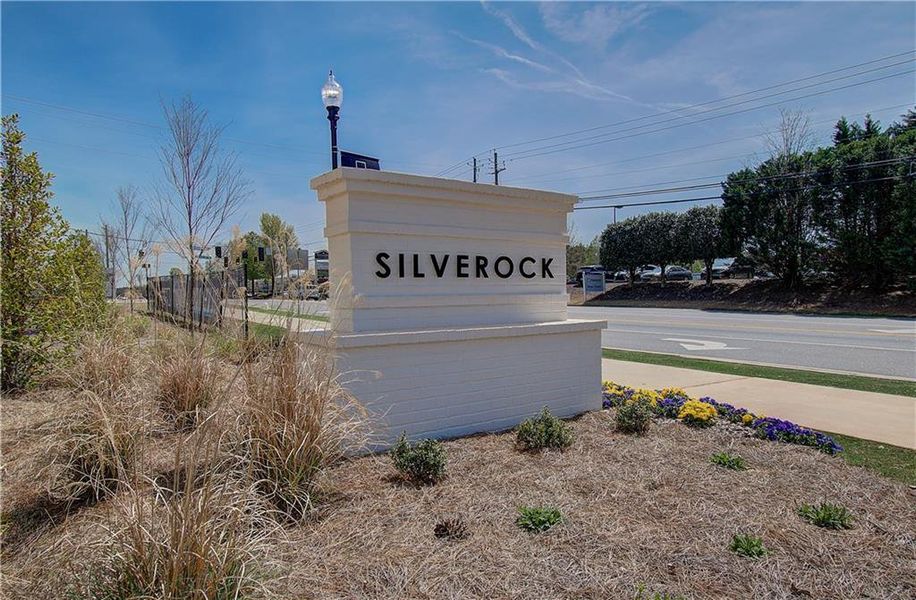 Front exterior of a new home in Silverock, McDonough, GA, highlighting curb appeal (Image 23).