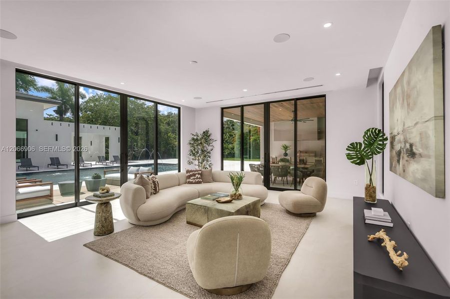 Furnished interior view inside a new home in , Pinecrest (Image 12).
