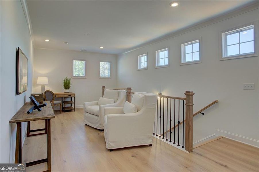 Furnished interior view inside a new home in Promenade Ridge, Marietta (Image 15).