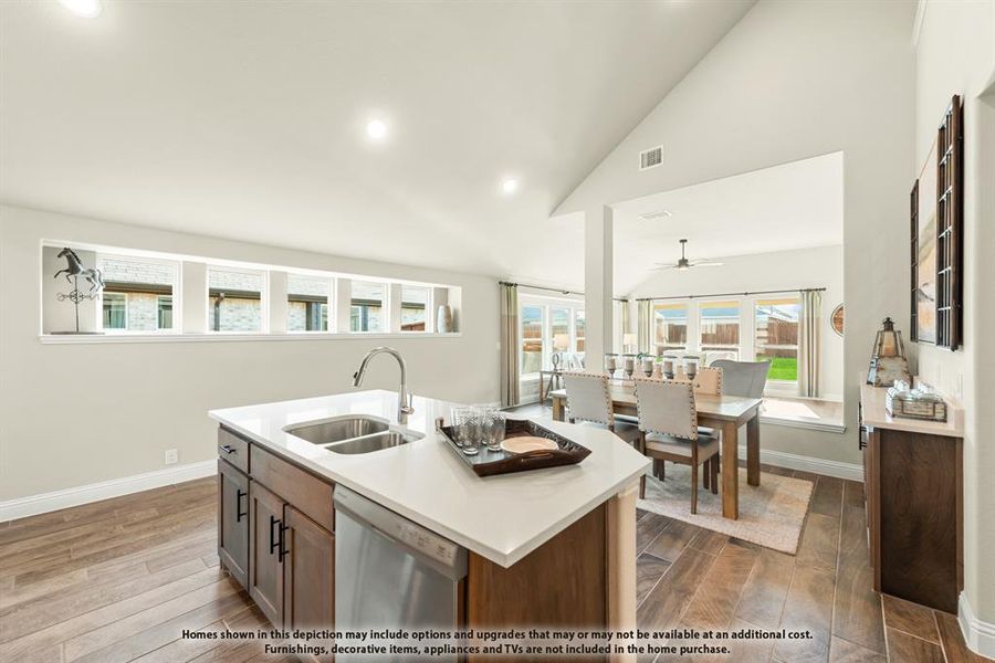 Furnished interior view inside a new home in Sunset Ridge, Alvarado (Image 27). Furnished interior view inside a new home in Sunset Ridge, Alvarado (Image 27).