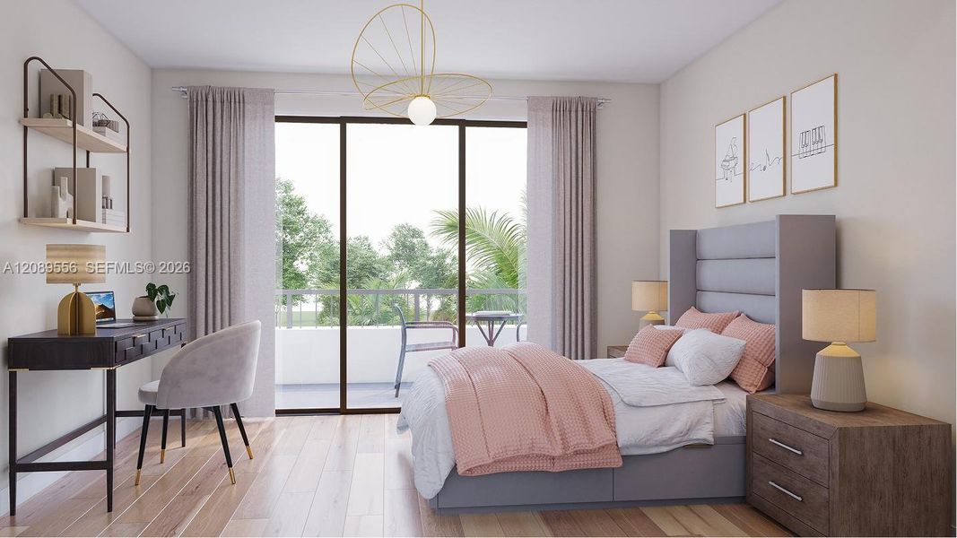 Furnished interior view inside a new home in Parkland Royale, Parkland (Image 15).