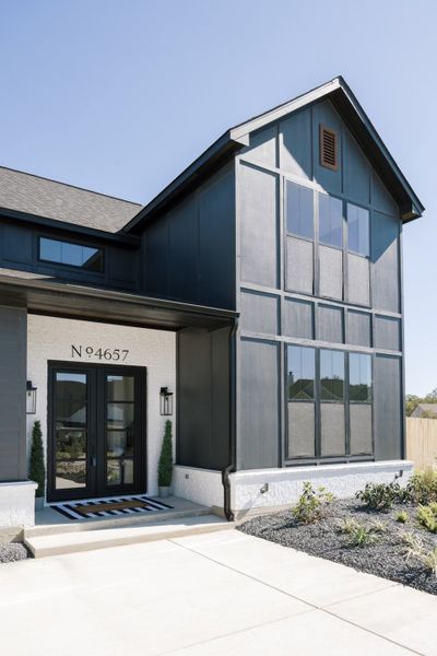 Representative exterior photo of a completed home built from the The Elizabeth II by Reece Homes in Pebble Creek, College Station, TX (Image 2). Representative exterior photo of a completed home built from the The Elizabeth II by Reece Homes in Pebble Creek, College Station, TX (Image 2).