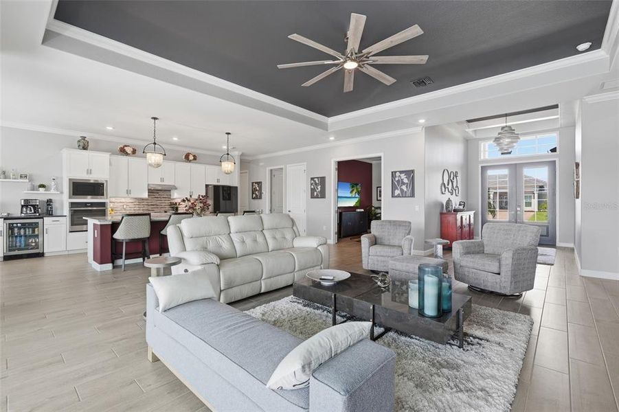 Furnished interior view inside a new home in , Punta Gorda (Image 10).