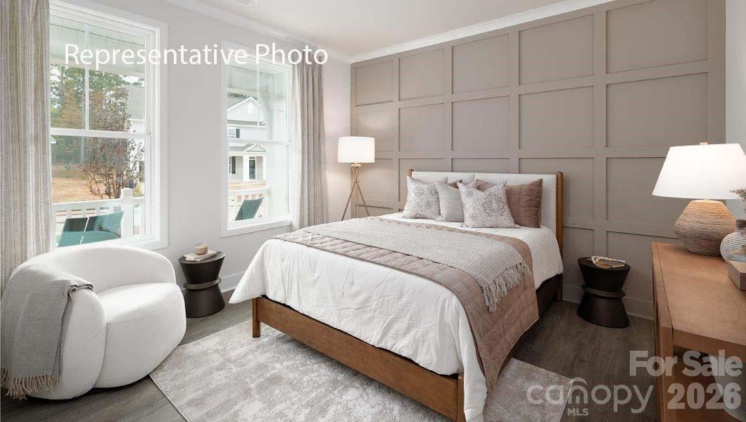 Furnished interior view inside a new home in Westport, York (Image 10).