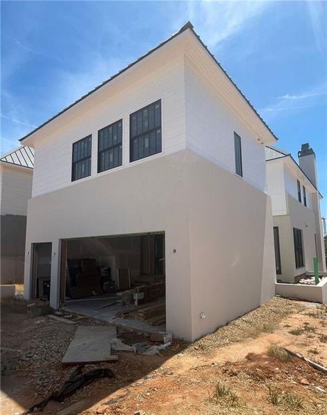 In-progress construction of a new home in , Fayetteville, GA (Image 5).
