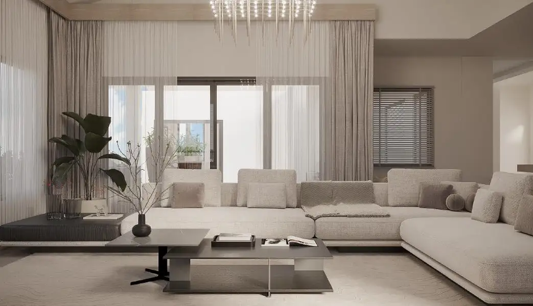 Furnished interior view inside a new home in , Jonestown (Image 33).