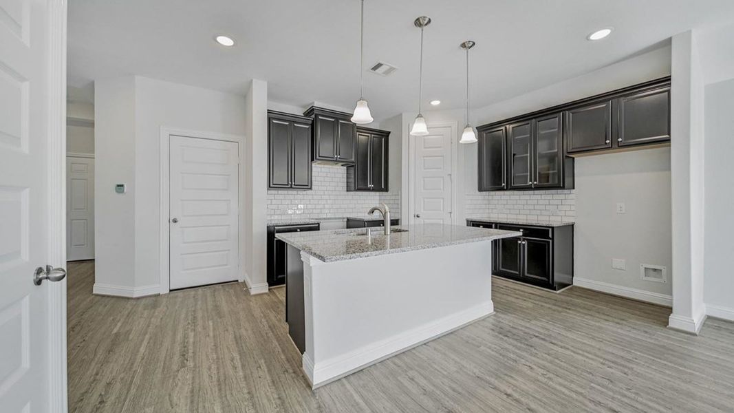 Representative furnished interior of a home built from the Bali by Brightland Homes in Bridgeland Creekland Village, Cypress (Image 4).