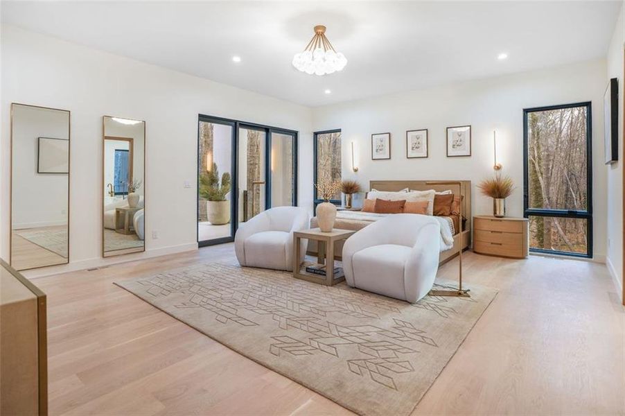 Furnished interior view inside a new home in , Roswell (Image 43). Furnished interior view inside a new home in , Roswell (Image 43).