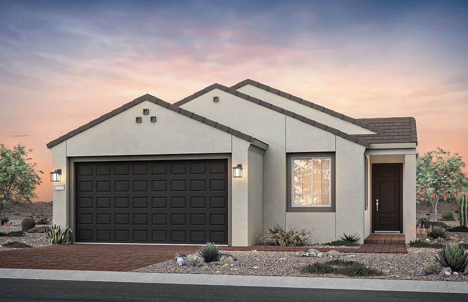 Representative exterior photo of a completed home built from the Farmington by Pulte Homes in Upper Canyon, Phoenix, AZ (Image 16). Representative exterior photo of a completed home built from the Farmington by Pulte Homes in Upper Canyon, Phoenix, AZ (Image 16).