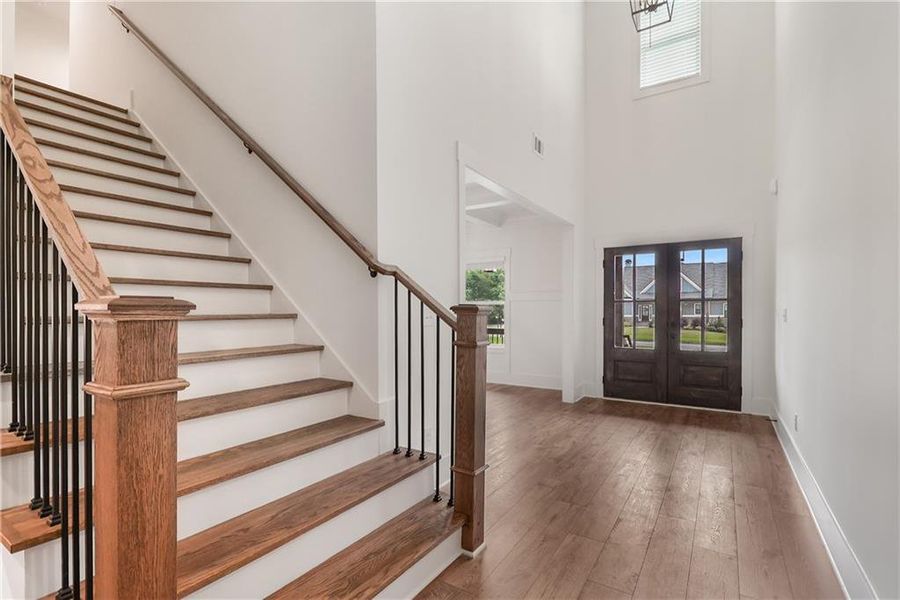Spacious, unfurnished interior of a new home in Stonegate, Monroe (Image 33).
