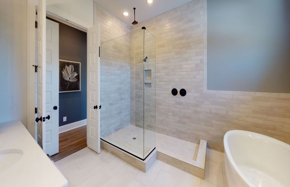 Owner's Bathroom in new home for sale at Willow Ridge Nolensville by John Wieland Homes Williamson County Owner's Bathroom in new home for sale at Willow Ridge Nolensville by John Wieland Homes Williamson County