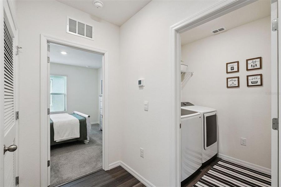 Furnished interior view inside a new home in Windrose, Apopka (Image 32).