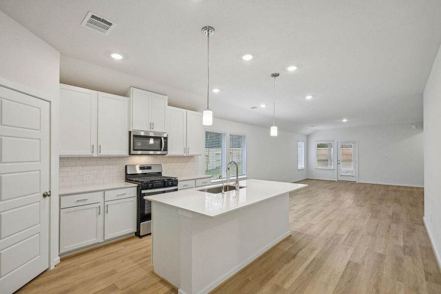 Photo is not of the actual home, but is an inspirational photo of builder’s model home and may depict options, furnishings, and/or decorator features that are not included