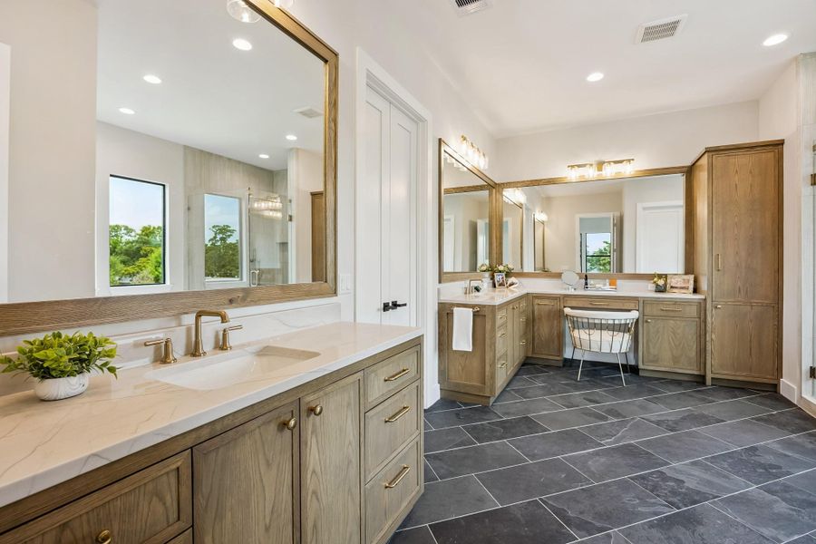 Furnished interior view inside a new home in , Houston (Image 11). Furnished interior view inside a new home in , Houston (Image 11).