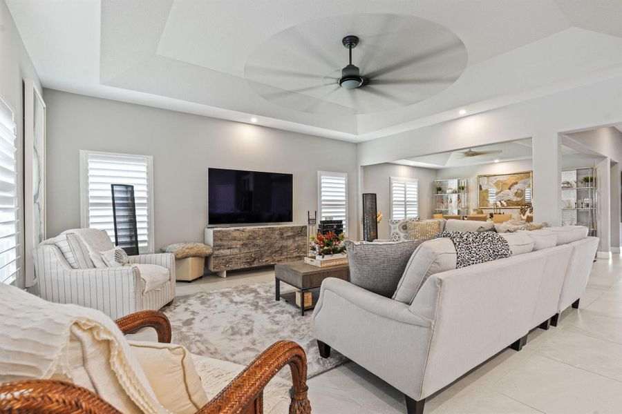 Furnished interior view inside a new home in Grande Hammock, Vero Beach (Image 35). Furnished interior view inside a new home in Grande Hammock, Vero Beach (Image 35).