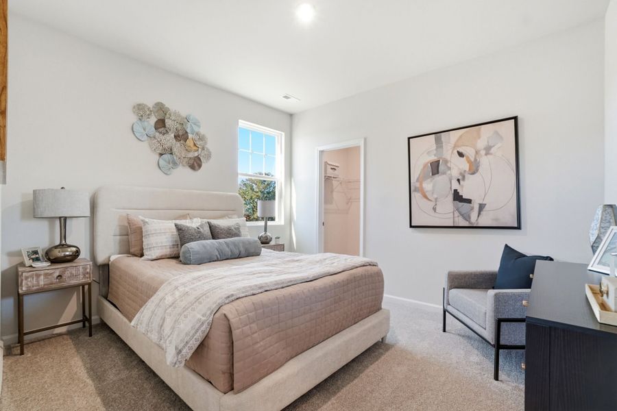 Representative furnished interior of a home built from the Grifton by Mattamy Homes in The Townes at Westfall, Gastonia (Image 5).