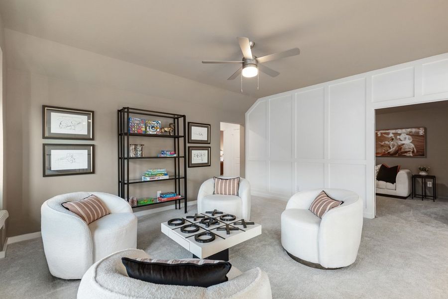 Representative Game Room - some options shown