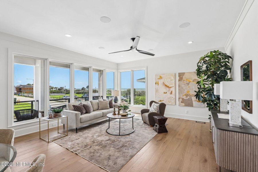 Furnished interior view inside a new home in , Jacksonville Beach (Image 12).