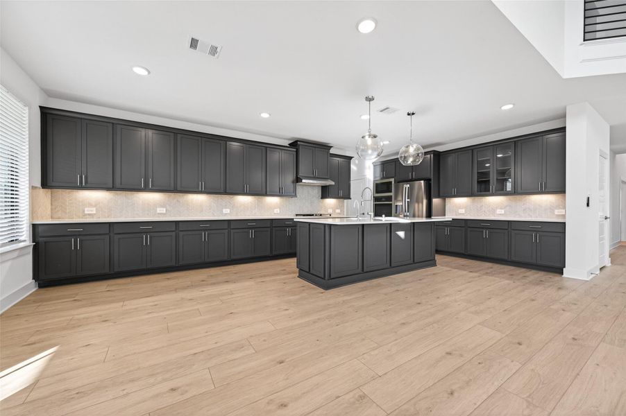 Furnished interior view inside a new home in Sorella, Tomball (Image 11).
