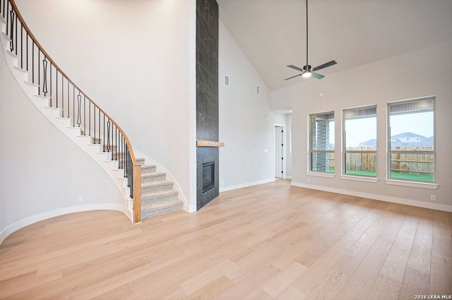 Spacious, unfurnished interior of a new home in Homestead, Schertz (Image 16). Spacious, unfurnished interior of a new home in Homestead, Schertz (Image 16).