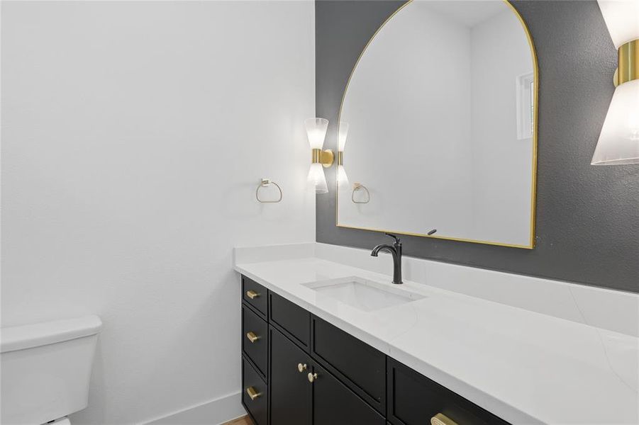 Furnished interior view inside a new home in , Dallas (Image 15).