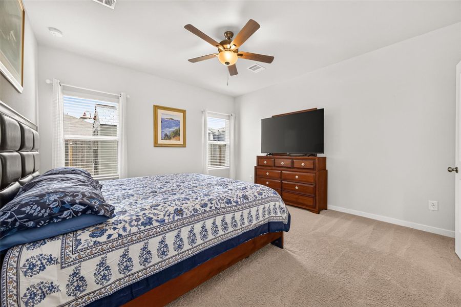 Furnished interior view inside a new home in Lexington Heights, Willis (Image 22).