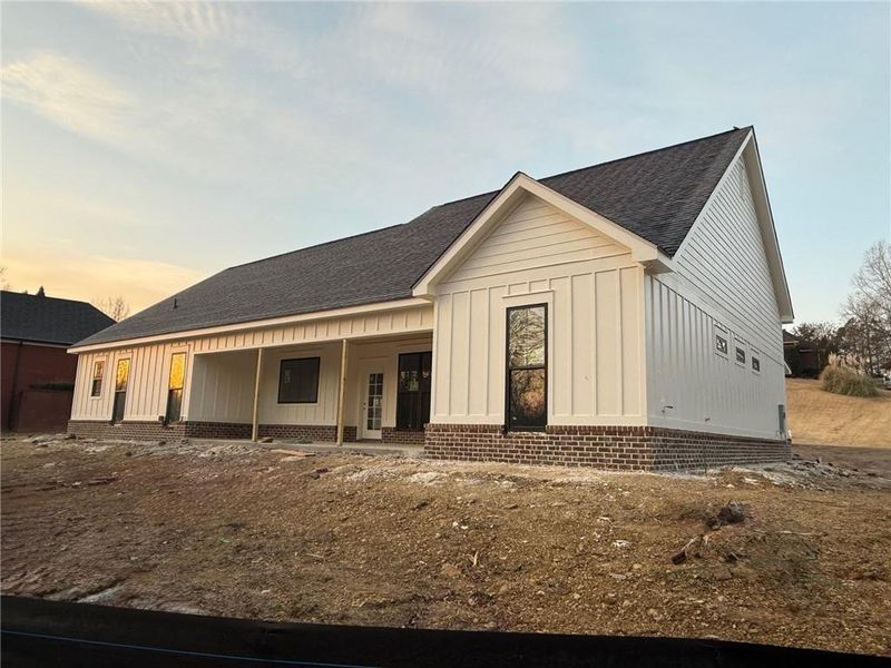 In-progress construction of a new home in , Calhoun, GA (Image 17).