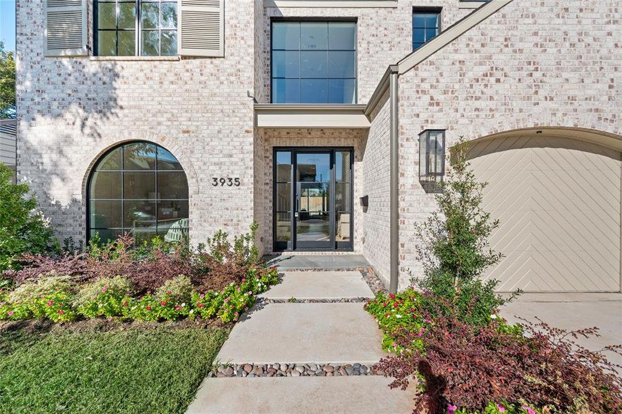 Exterior details and patio area of a home in , Dallas (Image 3). Exterior details and patio area of a home in , Dallas (Image 3).