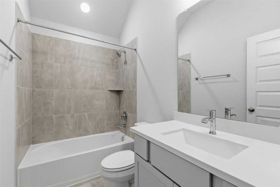 Furnished interior view inside a new home in Westland Ranch, League City (Image 10). Furnished interior view inside a new home in Westland Ranch, League City (Image 10).