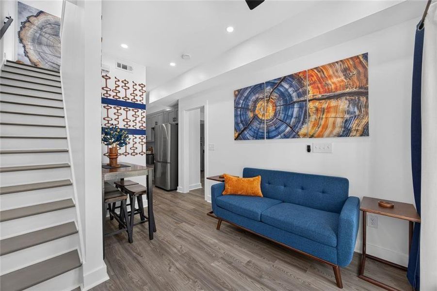 Furnished interior view inside a new home in , Union City (Image 5).