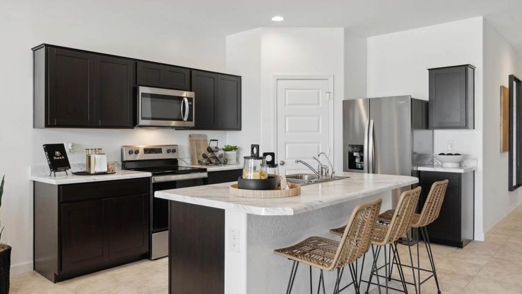 Furnished interior view inside a new home in Quail Ranch, San Tan Valley (Image 7).