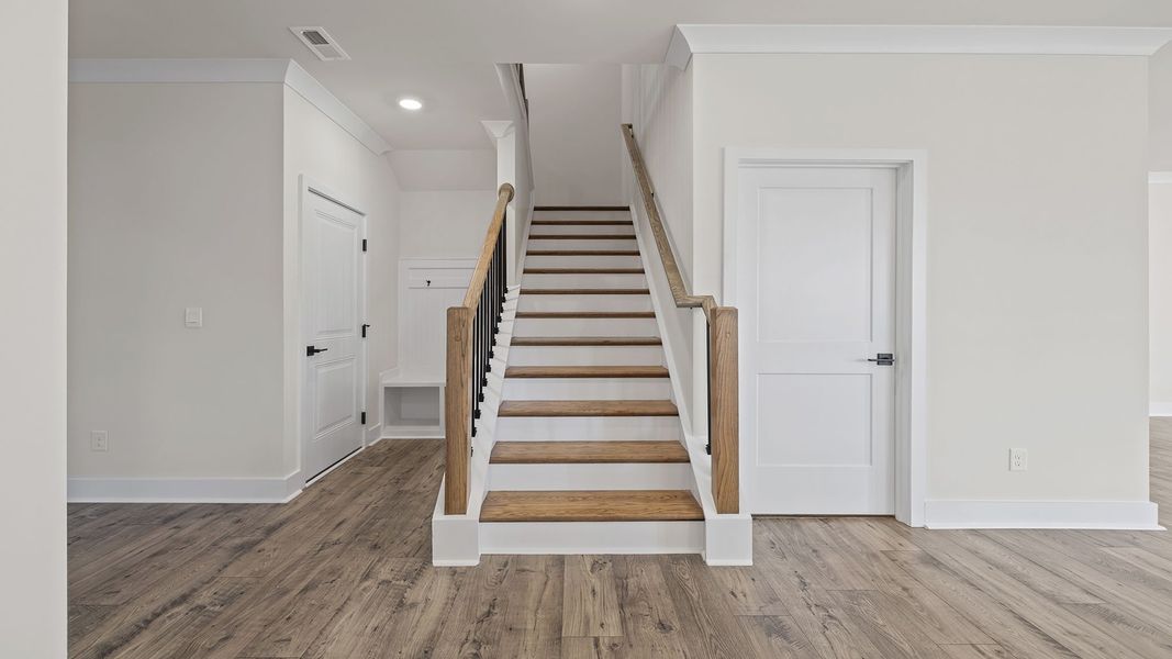 Spacious, unfurnished interior of a new home in Adams Glen, Greenville (Image 22).