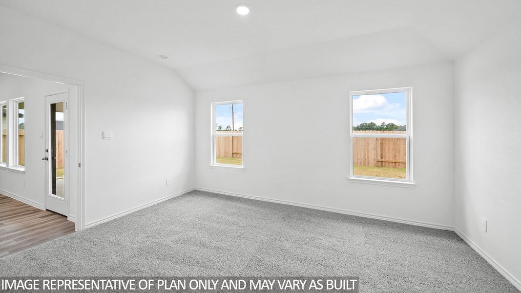 Spacious, unfurnished interior of a new home in Reserve at Mallard Lakes, Orange (Image 13). Spacious, unfurnished interior of a new home in Reserve at Mallard Lakes, Orange (Image 13).
